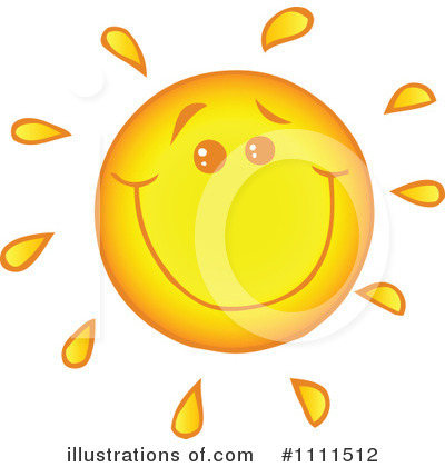 Royalty-Free (RF) Sun Clipart Illustration by Hit Toon - Stock Sample #1111512