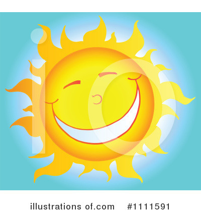 Royalty-Free (RF) Sun Clipart Illustration by Hit Toon - Stock Sample #1111591
