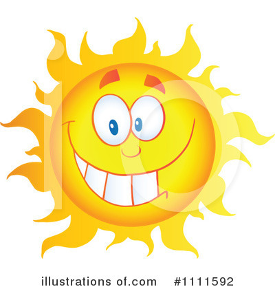 Royalty-Free (RF) Sun Clipart Illustration by Hit Toon - Stock Sample #1111592