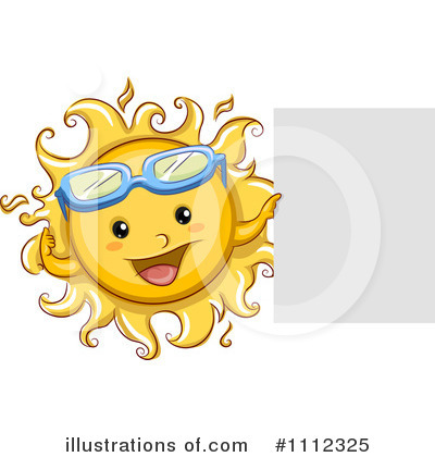 Sun Character Clipart #1112325 by BNP Design Studio