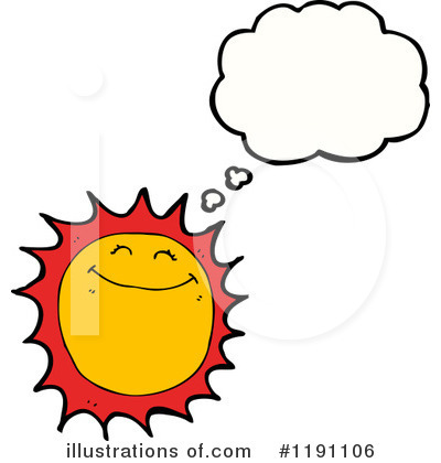 Royalty-Free (RF) Sun Clipart Illustration by lineartestpilot - Stock Sample #1191106