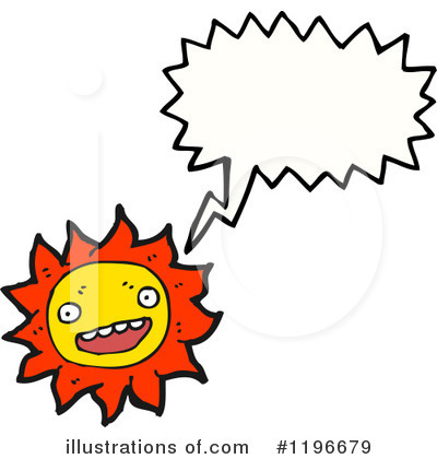 Royalty-Free (RF) Sun Clipart Illustration by lineartestpilot - Stock Sample #1196679