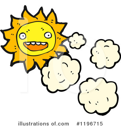 Royalty-Free (RF) Sun Clipart Illustration by lineartestpilot - Stock Sample #1196715
