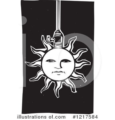 Royalty-Free (RF) Sun Clipart Illustration by xunantunich - Stock Sample #1217584