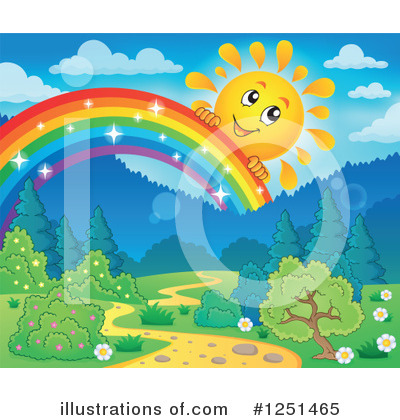 Rainbow Clipart #1251465 by visekart