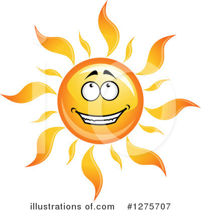 Royalty-Free (RF) Sun Clipart Illustration by Vector Tradition SM - Stock Sample #1275707