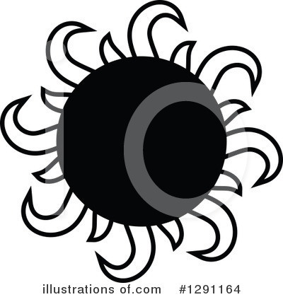 Royalty-Free (RF) Sun Clipart Illustration by visekart - Stock Sample #1291164