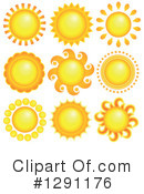 Sun Clipart #1291176 by visekart
