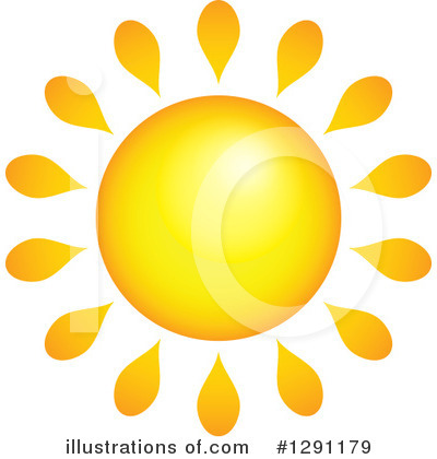 Royalty-Free (RF) Sun Clipart Illustration by visekart - Stock Sample #1291179