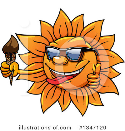Royalty-Free (RF) Sun Clipart Illustration by Vector Tradition SM - Stock Sample #1347120