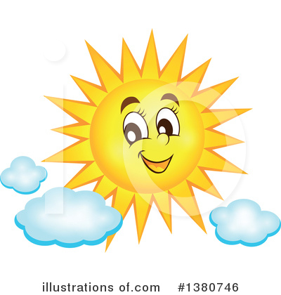 Sun Clipart #1380746 by visekart