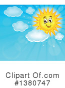Sun Clipart #1380747 by visekart