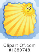 Sun Clipart #1380748 by visekart