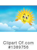 Sun Clipart #1389756 by visekart