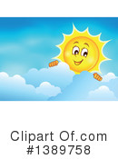 Sun Clipart #1389758 by visekart