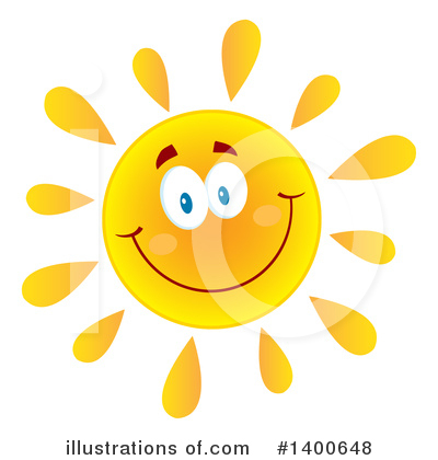 Royalty-Free (RF) Sun Clipart Illustration by Hit Toon - Stock Sample #1400648