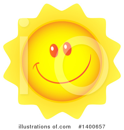 Royalty-Free (RF) Sun Clipart Illustration by Hit Toon - Stock Sample #1400657