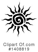 Sun Clipart #1408819 by Hit Toon