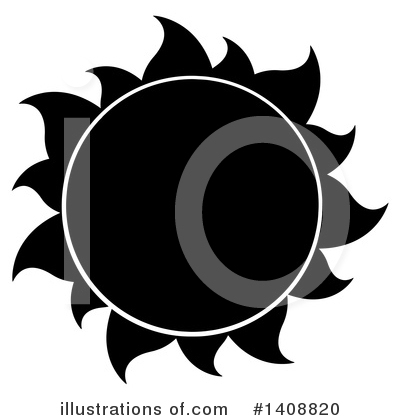 Royalty-Free (RF) Sun Clipart Illustration by Hit Toon - Stock Sample #1408820