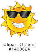 Sun Clipart #1408824 by Hit Toon