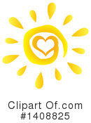 Sun Clipart #1408825 by Hit Toon