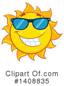 Sun Clipart #1408835 by Hit Toon