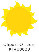 Sun Clipart #1408839 by Hit Toon