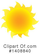 Sun Clipart #1408840 by Hit Toon