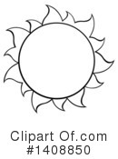 Sun Clipart #1408850 by Hit Toon