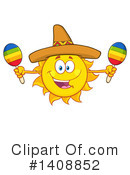 Sun Clipart #1408852 by Hit Toon