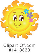 Sun Clipart #1413833 by visekart