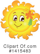 Sun Clipart #1415483 by visekart