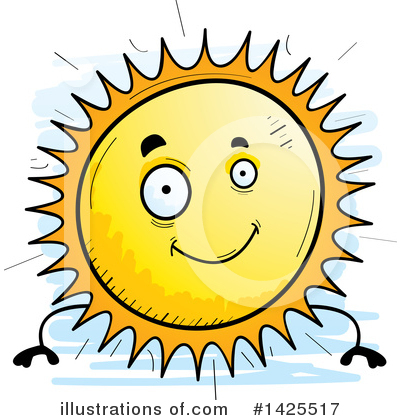 Royalty-Free (RF) Sun Clipart Illustration by Cory Thoman - Stock Sample #1425517