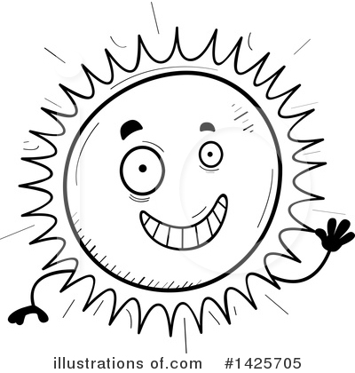 Royalty-Free (RF) Sun Clipart Illustration by Cory Thoman - Stock Sample #1425705