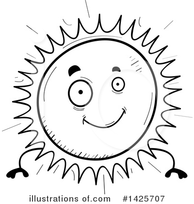 Royalty-Free (RF) Sun Clipart Illustration by Cory Thoman - Stock Sample #1425707