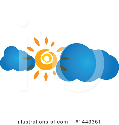 Clouds Clipart #1443361 by ColorMagic