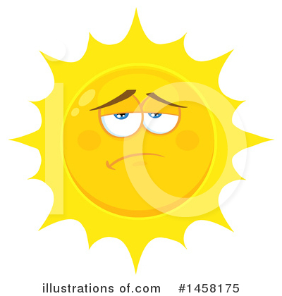 Royalty-Free (RF) Sun Clipart Illustration by Hit Toon - Stock Sample #1458175