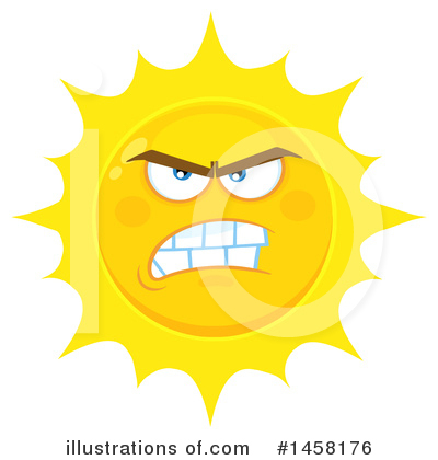 Royalty-Free (RF) Sun Clipart Illustration by Hit Toon - Stock Sample #1458176