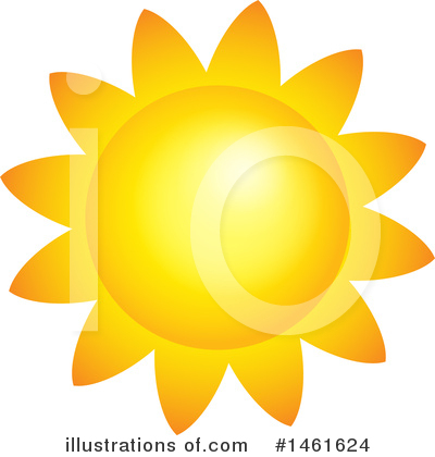 Royalty-Free (RF) Sun Clipart Illustration by visekart - Stock Sample #1461624
