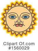 Sun Clipart #1560029 by Lal Perera