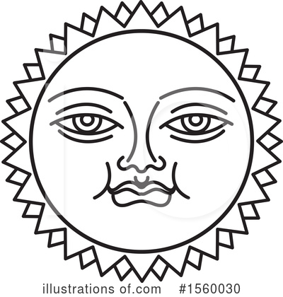 Royalty-Free (RF) Sun Clipart Illustration by Lal Perera - Stock Sample #1560030