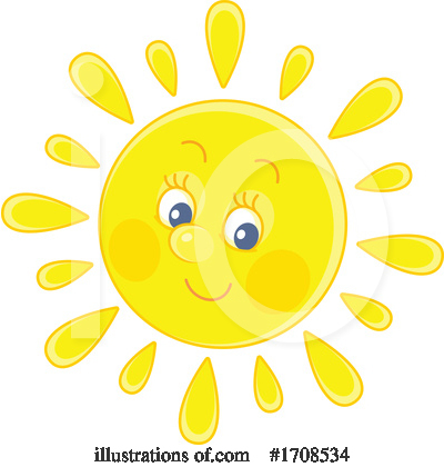 Royalty-Free (RF) Sun Clipart Illustration by Alex Bannykh - Stock Sample #1708534