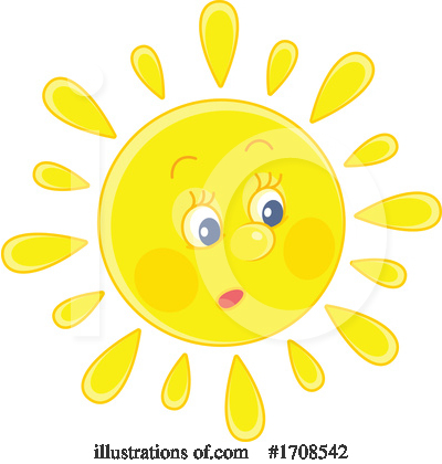 Royalty-Free (RF) Sun Clipart Illustration by Alex Bannykh - Stock Sample #1708542