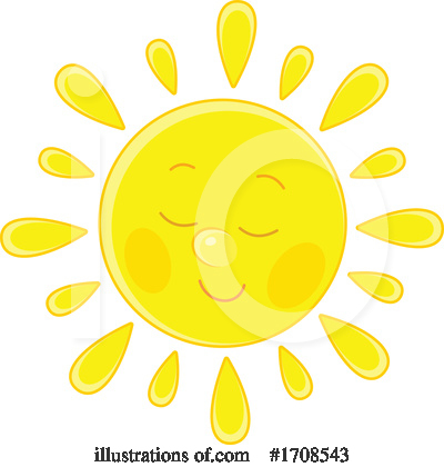 Royalty-Free (RF) Sun Clipart Illustration by Alex Bannykh - Stock Sample #1708543