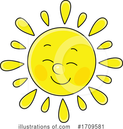 Royalty-Free (RF) Sun Clipart Illustration by Alex Bannykh - Stock Sample #1709581