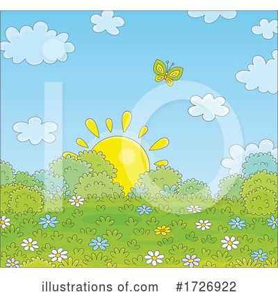 Royalty-Free (RF) Sun Clipart Illustration by Alex Bannykh - Stock Sample #1726922