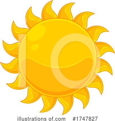 Royalty-Free (RF) Sun Clipart Illustration by Hit Toon - Stock Sample #1747827