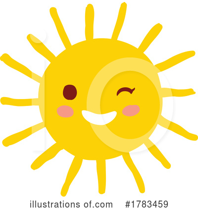 Royalty-Free (RF) Sun Clipart Illustration by Vector Tradition SM - Stock Sample #1783459