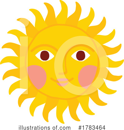 Royalty-Free (RF) Sun Clipart Illustration by Vector Tradition SM - Stock Sample #1783464