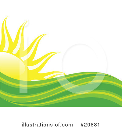 Royalty-Free (RF) Sun Clipart Illustration by elaineitalia - Stock Sample #20881